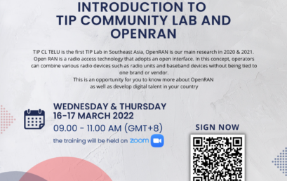 TOT – Introduction to TIP Community Lab and Openran